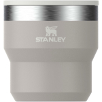 Taza apilable térmica doble pared acero inoxidable 295ml Stanley color gris segunda vista frontal