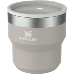 Taza apilable térmica doble pared acero inoxidable 295ml Stanley color gris