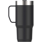 Taza térmica con tapa antiderrames y doble pared 473ml Stanley color negro segunda vista trasera