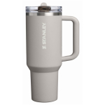 Vaso térmico con pajita abatible a prueba de fugas 1,18L Stanley color gris segunda vista frontal