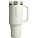 Vaso térmico con pajita abatible a prueba de fugas 1,18L Stanley color beige