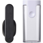 Cuchara plegable con estuche protector que no contiene BPA Mepal color negro tercera vista