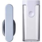 Cuchara plegable con estuche protector que no contiene BPA Mepal color azul tercera vista