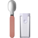 Cuchara plegable con estuche protector que no contiene BPA Mepal color rosa