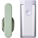 Cuchara plegable con estuche protector que no contiene BPA Mepal color verde manzana tercera vista