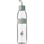 Botella de agua hermética con presilla integrada 700ml Mepal color verde manzana vista impresión tampografía