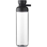 Botella de agua con tapa abatible antigoteo 900ml Mepal color negro