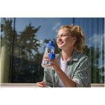 Botella de agua con tapa abatible antigoteo 900ml Mepal color azul imagen de estilo de vida 2
