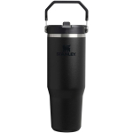 Vaso térmico con pajita abatible a prueba de fugas 890ml Stanley color negro