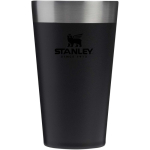 Vaso apilable con doble pared y aislamiento al vacío 470ml Stanley color negro