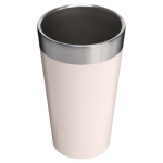 Vaso apilable con doble pared y aislamiento al vacío 470ml Stanley color rosa claro segunda vista trasera
