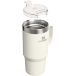 Taza térmica de acero inox con tapa antisalpicaduras 710ml Stanley color beige segunda vista
