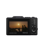 Cámara digital con pantalla IPS abatible 3'' Prixton 64MP color negro segunda vista trasera