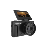 Cámara digital con pantalla IPS abatible 3'' Prixton 64MP color negro segunda vista