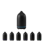 Humidificador con luz LED 7 colores y temporizador Prixton color negro segunda vista