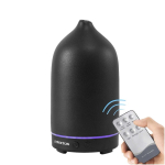 Humidificador con luz LED 7 colores y temporizador Prixton color negro tercera vista