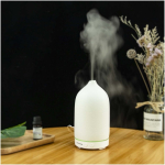 Humidificador con luz LED 7 colores y temporizador Prixton color blanco imagen de estilo de vida 2