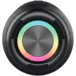 Altavoz inalámbrico con micrófono y carga USB-C Prixton 30W color negro vista detalle 1
