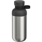 Botella de agua con doble abertura y tapón a rosca 500ml Mepal color negro