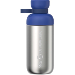 Botella de agua con doble abertura y tapón a rosca 500ml Mepal color azul pastel vista impresa logo 2