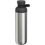 Botella con doble apertura y tapa antifugas 900ml Mepal color negro