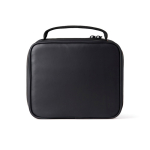 Bolsa térmica almuerzo con bolsillo exterior y asa Nordic Drift Storm color negro segunda vista