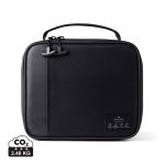 Bolsa térmica almuerzo con bolsillo exterior y asa Nordic Drift Storm color negro