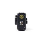 Radio de emergencia con powerbank Nordic Drift Titan 4000mAh color negro vista con logo