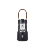 Linterna camping con altavoz y carga USB-C Nordic Drift Everest 10W color negro vista de impresión