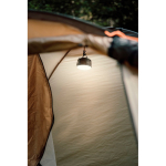 Linterna de camping compacta con manivela y 200lm Nordic Drift Everest color negro vista de ambiente