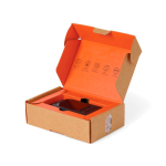 Detector monóxido carbono portátil 2000mAh Nordic Drift Everest color negro vista con caja