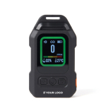 Detector monóxido carbono portátil 2000mAh Nordic Drift Everest color negro vista de impresión