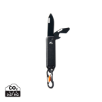 Multiherramienta llavero de acero inoxidable Nordic Drift Adventure color negro