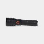 Linterna recargable con zoom ajustable y 1000lm Nordic Drift Everest color negro