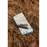 Bolígrafo bolsillo con brújula y grafito retráctil Nordic Drift Trail color negro vista de ambiente 3