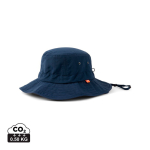 Gorro ligero de 5 paneles con cordón barbilla 115 g/m2 Nordic Drift color azul marino