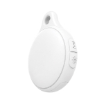 Localizador inteligente con luz y compatible con iOS y Android color blanco segunda vista