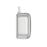 Adaptador carga inteligente USB-C protección sobrecarga 140W color plateado quinta vista