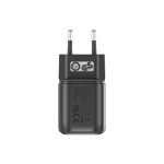 Cargador USB ecológico compacto con enchufe para EU 100W color negro sexta vista