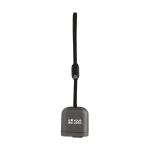Cable de carga retráctil USB-C a USB-C 120cm 16 pines 100W color gris vista de impresión
