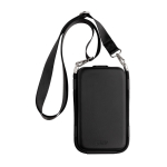 Estuche rígido organizador viaje correa cuello Swiss Peak color negro quinta vista