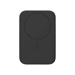 Powerbank ultrafina de 4mm con carga inalámbrica 3000 mAh color negro tercera vista