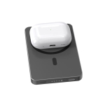 Powerbank magnético ecológico con carga inalámbrica 15W 5000 mAh color negro vista 11