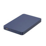 Powerbank magnético ecológico con carga inalámbrica 15W 5000 mAh color azul