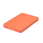 Powerbank magnético ecológico con carga inalámbrica 15W 5000 mAh color naranja