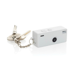 Cámara instantánea estilo llavero con pantalla color y USB-C 720P color blanco segunda vista