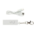 Cámara instantánea estilo llavero con pantalla color y USB-C 720P color blanco séptima vista