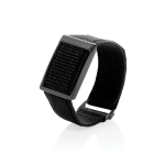 Pulsera de salud ultradelgada con app y resistencia agua 1ATM color negro