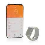 Pulsera de salud ultradelgada con app y resistencia agua 1ATM color gris quinta vista