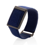 Pulsera de salud ultradelgada con app y resistencia agua 1ATM color azul marino